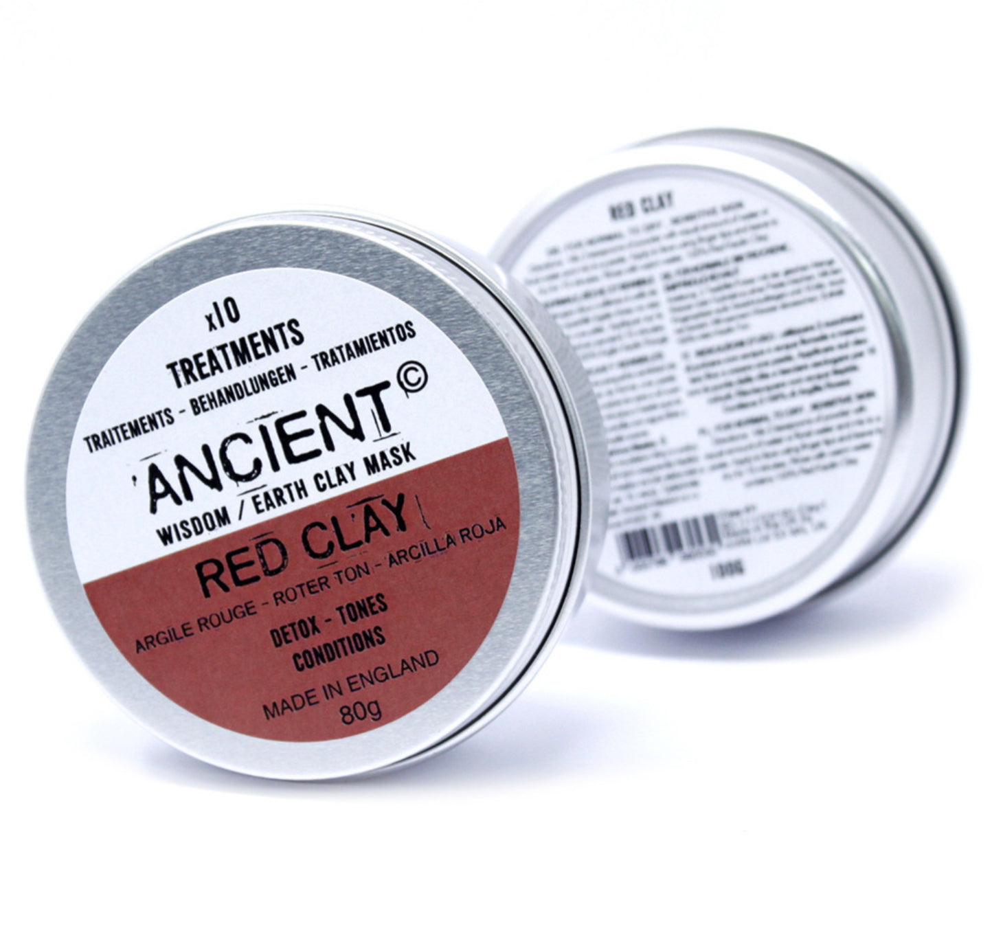 Masque argile rouge