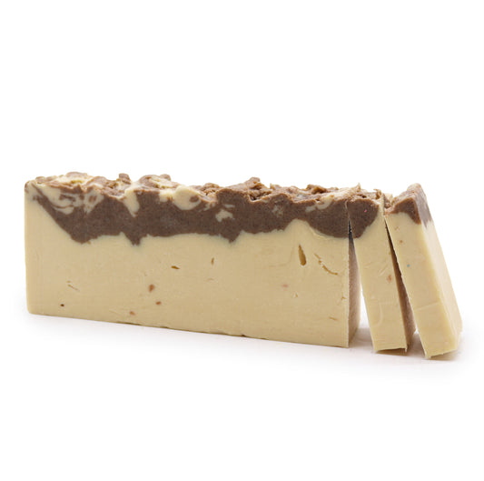 Tranche de savon artisanal - Lait de chèvre