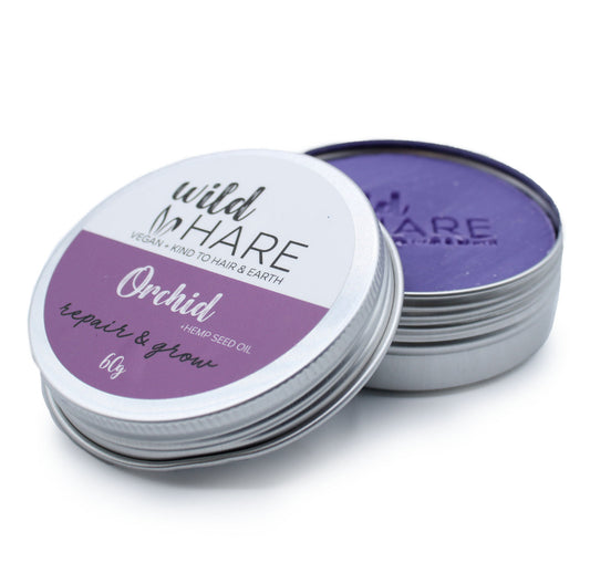 🌸 Shampoing Solide Orchidée – Réparation & Pousse des Cheveux 🌸