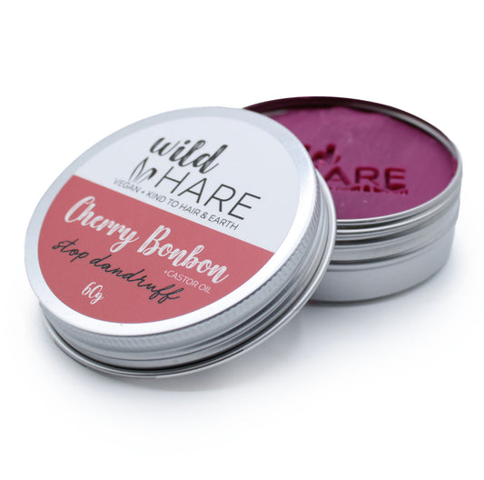 🍒Shampoing Solide Stop aux Pellicules – Bonbons à la Cerise 🍒