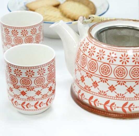 Set thé traditionnel - Mosaïque ambre