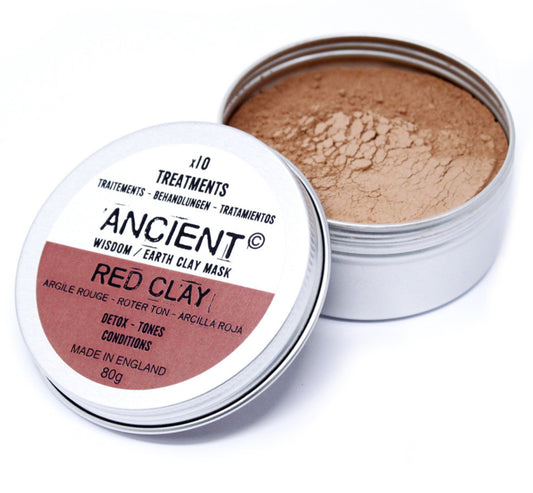 Masque argile rouge