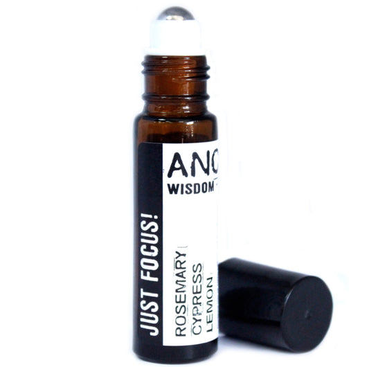Roll-on d’Huiles Essentielles « Concentration » – Clarté d’Esprit et Focus Naturel