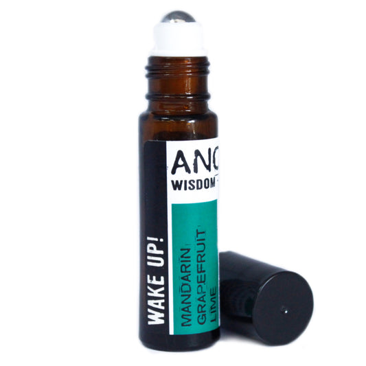 Roll-on d’Huiles Essentielles « Réveillez-vous » – Énergie et Vitalité Naturelle